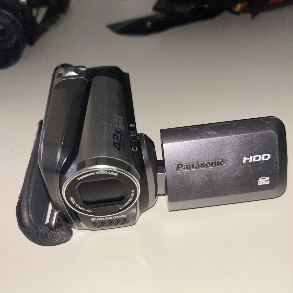 Panasonic SDR-H40P HDD SD Camcorder 42x Optical Zoom LCD Screen Microphone